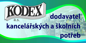 Kodex, a.s. – nabídka – kartonový obal, klubové reklamní předměty